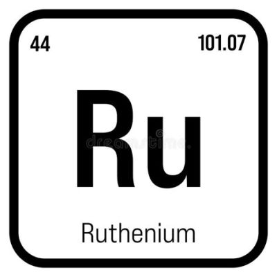 Ruthenium: Een Veelzijdig Metaal voor Katalysatoren en Elektrische Contacten?